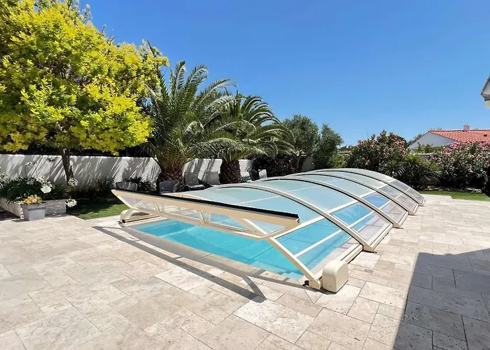Villa Superbe Avec Piscine Chauffée à Proximité De La Rivedoux-Plage